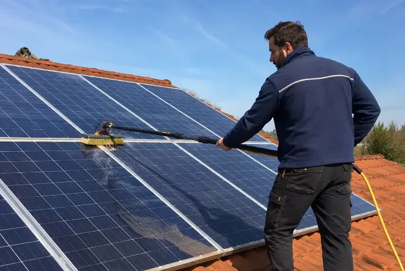 Nettoyage et entretien de panneaux solaires à Saint-Hippolyte-de-Montaigu